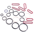 Wholesale New Design Nylon Coated Bra Strap Rings and Sliders for Underwear Accessories