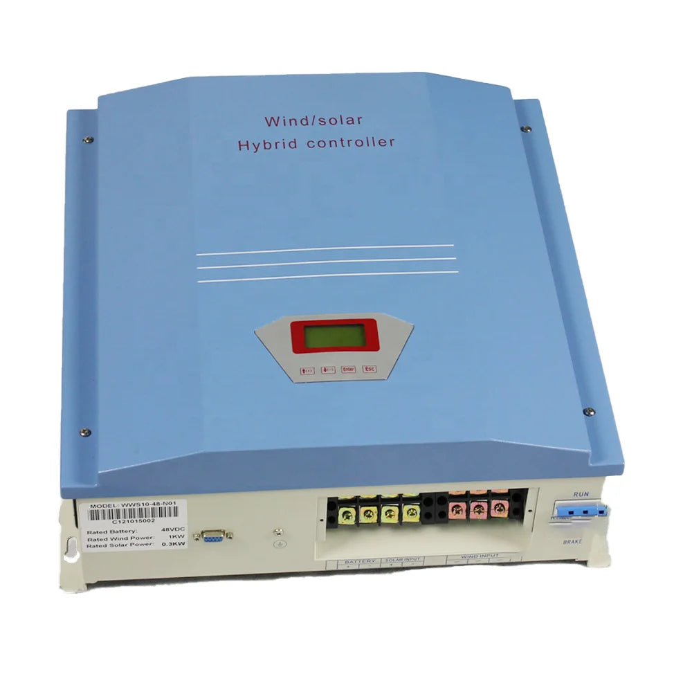 SMARAAD 20kw  110V/120V  192V-240V 360V Hybrid Wind Solar PWM Controller Wind Turbine Generators Dumpload  LCD