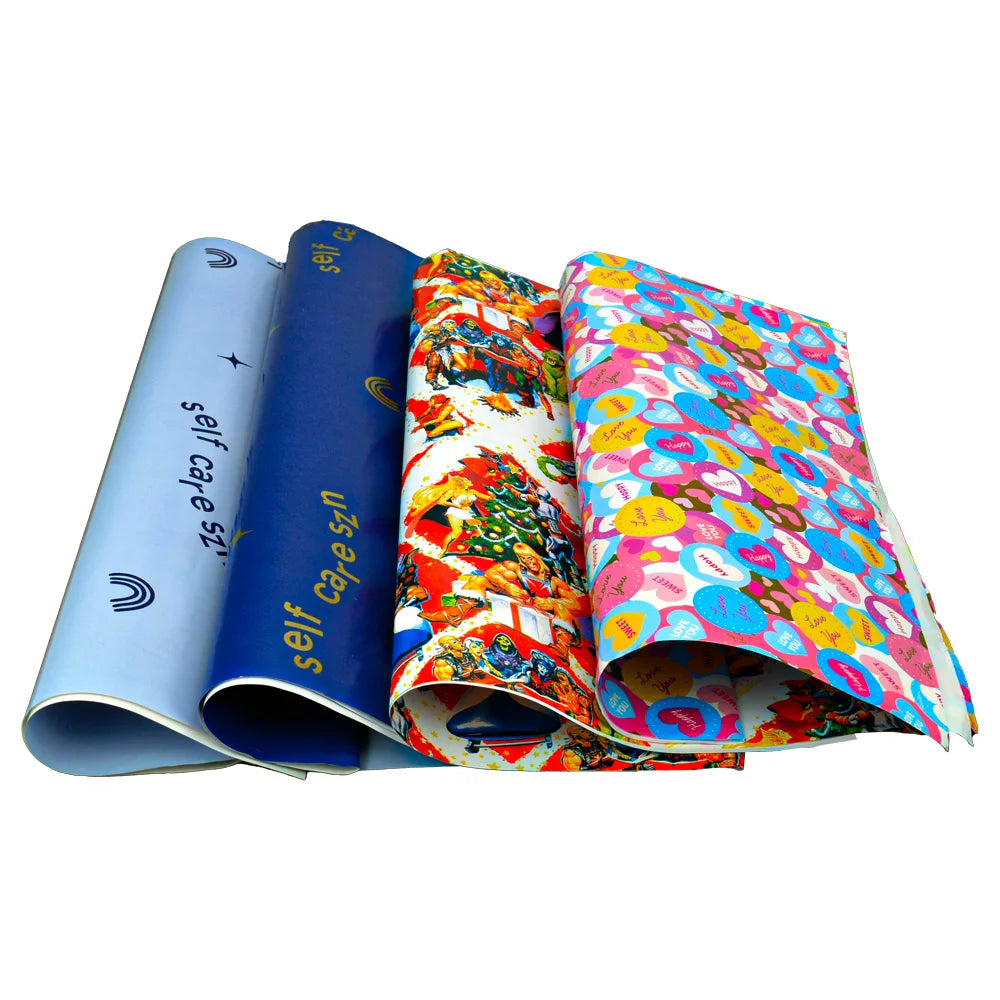 Logo Thick Food Grade Hamburger Paper Wrap Burge Small Waffle White Sandwich Paper Wrap