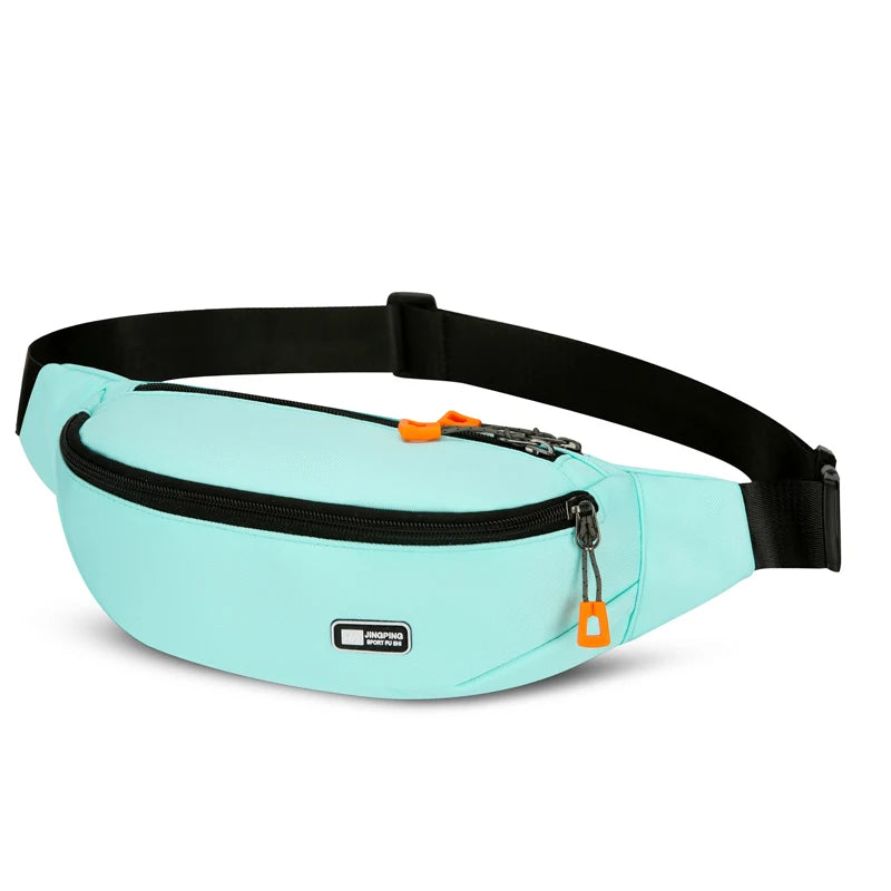 Manufacturer Directly Sale Fashion Sport Crossbody Colorful Waterproof Waist Fanny Pack with Cheap Price