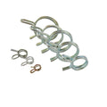 Spring Plate Pipe Clip o Ring Torsion Spring Clamphigh Pressure Hose Clamps