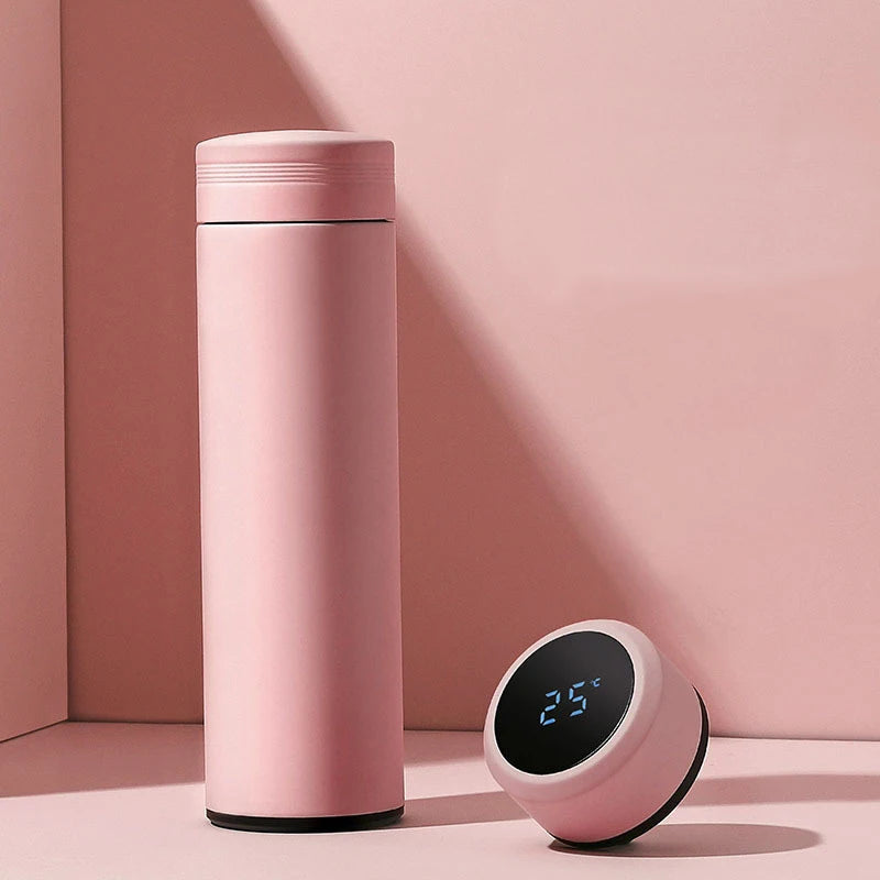 Best Selling 2024 500ML Double Wall Vacuum Insulated Smart Thermos Digital Business Gift with Eco-Friendly Packaging