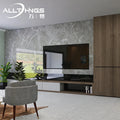Hot Sale Paste Install High-glossy Pvc Wall Panel Uv Faux Marble Sheet for Home Decor