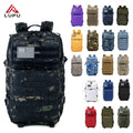 Lupu 45L Camouflage Backpack with Fashionable Zipper Closure Customizable OEM/ODM Logo Wear Resistant Polyester Lining