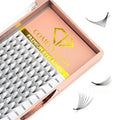 Comelylash Pointy Base Cluster Mink Sink Premade Fans 7mm Premade Volume Fans Eyelash Cluster Promade Fans