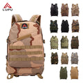 Multiple Color Fashion Outdoor Large Capacity Tactical Backpack Softback Waterproof Zipper Nylon Hiking Camping 40L