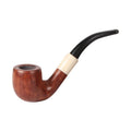 Erliao Good Quality Briar Tobacco Pipe Wooden Smoking Accessories Luxury Briar Wood Smoking Pipe for Men
