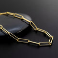 GP US 4*13.8mm Thick Round Paperclip Spool Bulk Chain 14K Gold Filled S925 Silver Permanent Jewelry Chains Chunky Cable Chains
