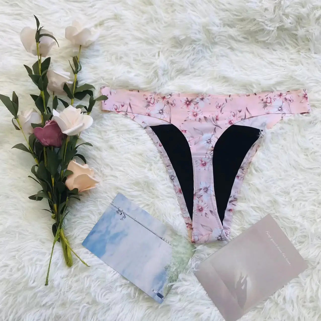Wholesale 2024 New Boutique Large Size Women Underwear Leakproof Seamless 4 Layers Washable Reusable Menstrual Period Panties
