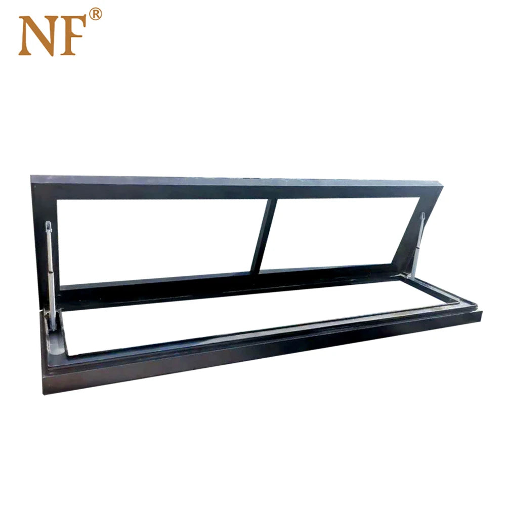 Modern Design Style Custom Aluminum Alloy Claraboya Window with Magnetic Screen for Villas