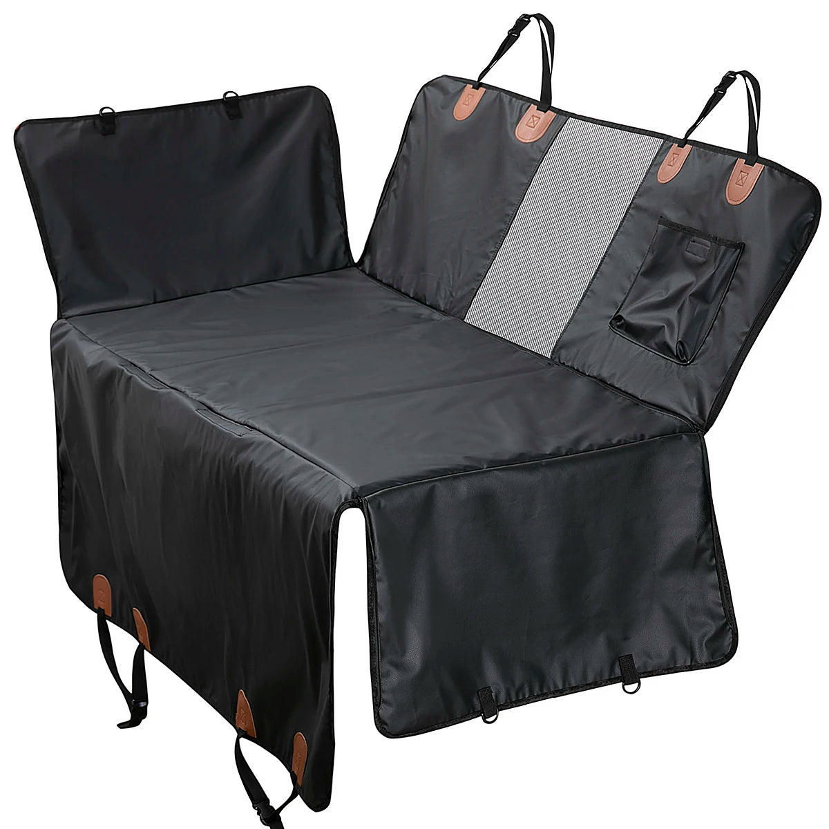 Luxury Dog Car Seat Cover Waterproof Oxford Pet Mat With Waterproof Pattern for Dogs & Cats Back Seat