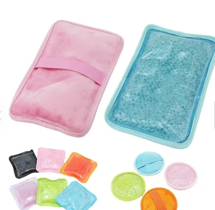 2025 Best Selling Multi-Function Insulated Hot Cold Pack Eco-friendly Customized Round Shape Ice Gel Beads for Lunch Food Usage