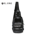 Advanced Texture Serpentine Color Travel Hiking Riding Shoulder Bag for Men Outdoor Tactical Package Trendy 2023