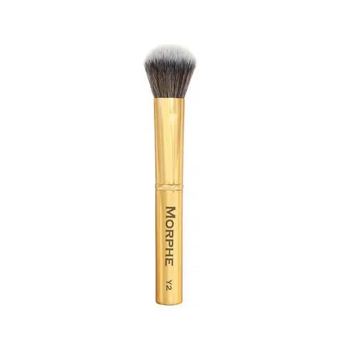 YRX 8PCS Morph E Collection Gloss Gold Entirely Aluminum Nylon Hair Professional Make-up Pinsel  Makeup Brush Set