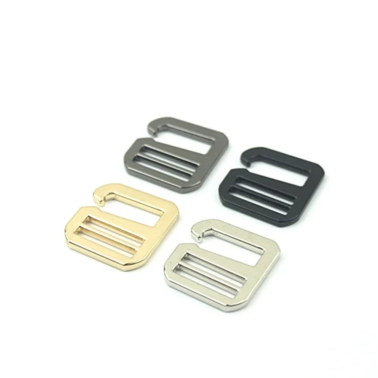 20mm Luggage Hardware G Hooks Zinc Alloy 6-Shaped Buckle 9-Shaped Hook Buckle Adjusting Buckle Inner Diameter 2 Cm
