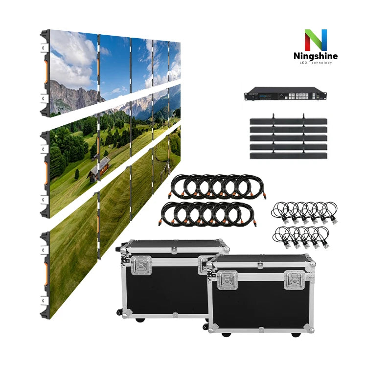2x2 3x3 Mutil Splicing Advertising P3 P2 LED Screen Display Outdoor LED Video Wall Panel 4k