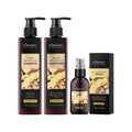KORMESIC Private Label Hair Care Sets Anti Hair Loss Anti Off Organic Natural Herbal Ginger Growth Hair Shampoo and Conditioner