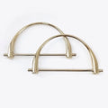 Deepeel HC001 Bag Hardware Accessories Handbag Decorative Buckles Replace D Rings Clasp Bag Handles