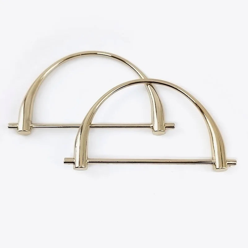 Deepeel HC001 Bag Hardware Accessories Handbag Decorative Buckles Replace D Rings Clasp Bag Handles