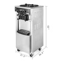 EU Warehouse Wholesale 20-28L/H 3 Flavor Soft Ice-Cream Machines Maker Ice Cream