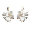 Amelie Original Sweet Flower Leaf Earring and Necklace Set Bridal Accessories Handmade Jewelry for Wedding Decor