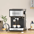 Professional Semi Automatic Electric Plastic Coffee Maker Espresso Machine 20 Bars Pressure Multifunctional Brew System