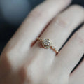 Rainbowking 925 Silver Full Diamond Inlaid Ring Palace Style Personality Bloom Sweet Adjustable Ring Gift Fine Jewelry Ring