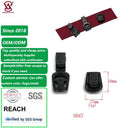 OEM Factory Price Free Sample Supply Customized Color Plastic Cord Lock End Zipper Pull End for Garment Accessories