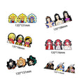 Large 3D Flip Effect Demon Slayer Lenticular One Pieces Classic Anime Motion Sticker