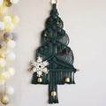 Boho Green Tapestry Custom Home Decor Macrame Wall Hanging Christmas Ornament Tree
