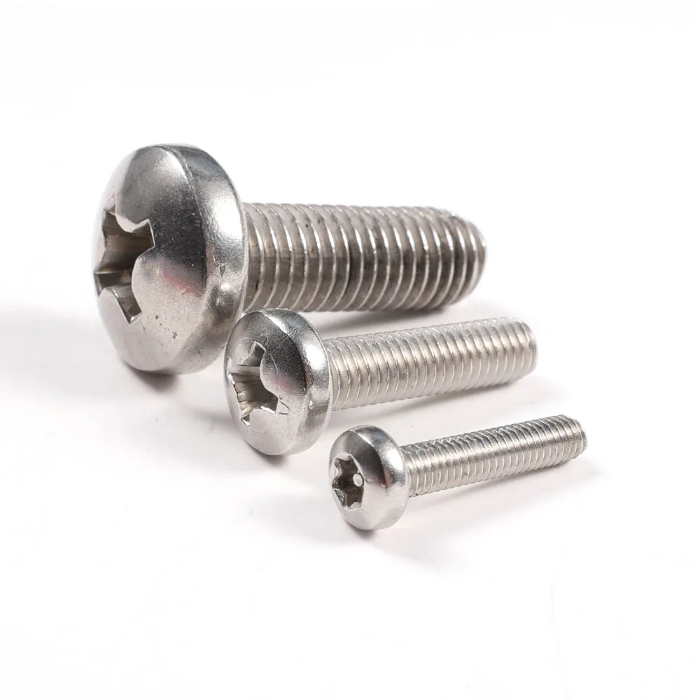 Screw Wholesale A2 A4 Inox Tapered Torx M4 Screws Stainless Steel Pan Head Screw