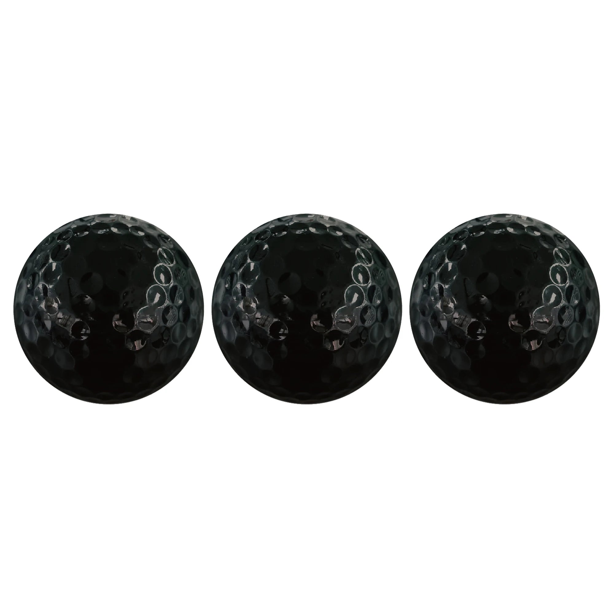 Customize Shinny Colors Black Golf Tournament Balls Good Quality