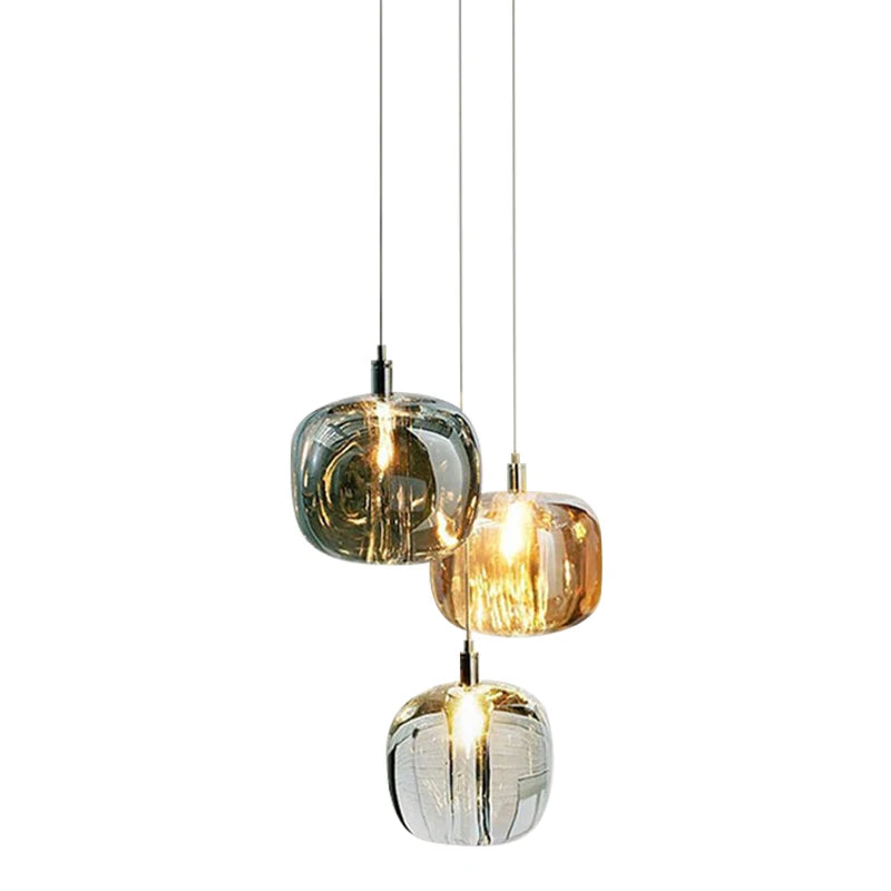 Nordic Copper Creative Bar Restaurant Project High-end Chandelier Crystal Light Luxury Bedroom Bedside Chandelier Lighting