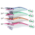 13.5CM 19.8G HENGJIA Squid Luminous Jig Factory Wholesale Octopus Lure Squid Jig with Wire Around Suqid Hook