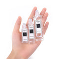 Wholesale 5ml 10ml 20ml square Glass Bottles Steel Ball Empty Perfume Bottles Roll on Container