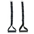 Customized Grip Attachments Pull Down Rope Exercise Resistance Bands Handles Adjustable PP+TPR Cable for THYFIT TH-07