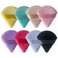 Triangle Cushion Makeup Powder Puff Loose Sponge Washable Powder Cosmetic Soft Cotton Puff