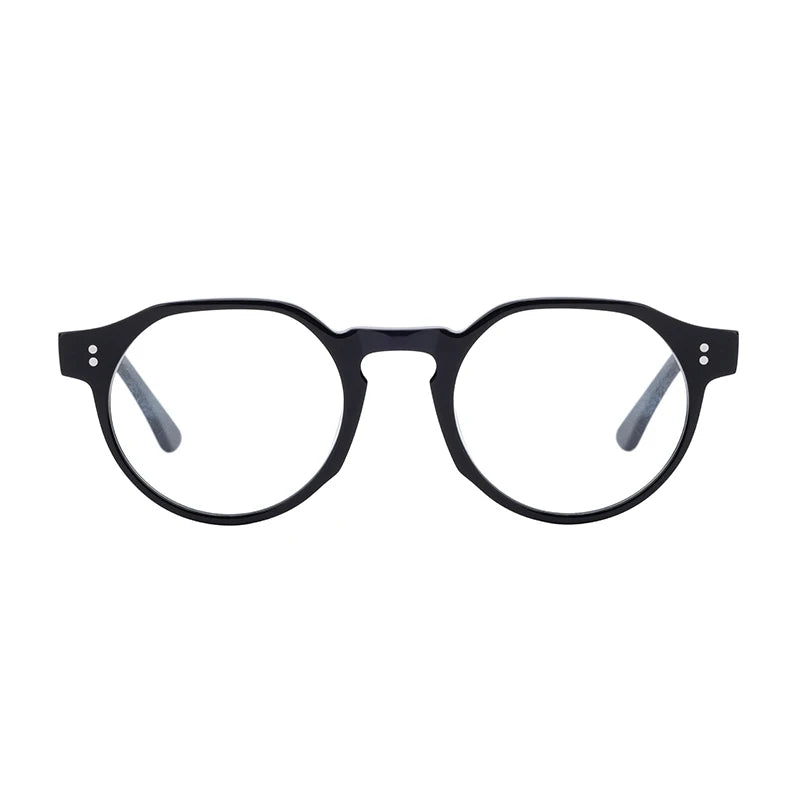 Men's Women's Retro Optical Glasses Frames Latest Design Acetate Spectacle Eyewear Diamond Face Shape Match Fashion Eyeglasses