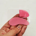 Pink Reusable Lash Lifting Thin Silicon Eyelash Pad Soft Silicone Flexible Under Eye Patch for Lash Extension