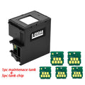 For Epson XP-2100/XP-2105/XP-3100/XP-3105/XP-4100/XP-4105/WF-2810/WF-2830/WF2835 2850 Maintenance Waste Ink Tank Chip Printers