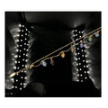 BMZ 2025 New Factory Wholesale Stock Double Loops in One Lovely Charms Foot Ankle Chains