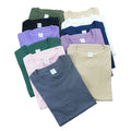 200GSM Custom Tshirt With Logo Pure Cotton Collar Plain Crew Neck   Men's T-Shirts  Over Size Men