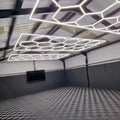 Custom Designed Car Hexagon LED Light Garage Lighting for Car Workshop Hexagon Modular Ceiling Garage Light