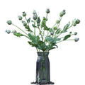 Simulation Poppy Fruits Artificial Foam Poppy Flower Fruit Branch Autumn Dried Poppy Fruit Bouquet