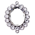 Wholesale Silver Color Handbag Accessory Suitcase Straps Brand Metal Chains with Diamond