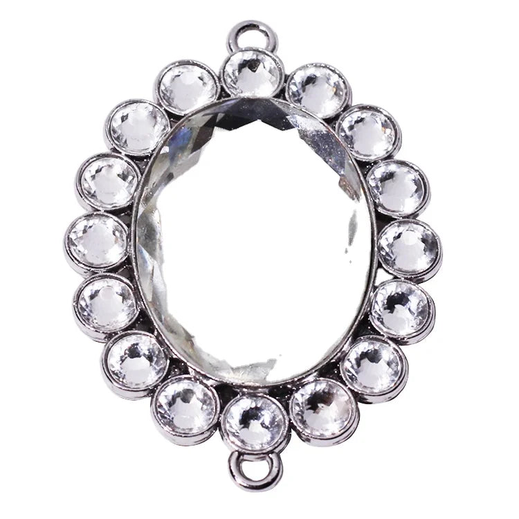 Wholesale Silver Color Handbag Accessory Suitcase Straps Brand Metal Chains with Diamond