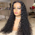 Lemoda 10-40 Inch 13x4 Curly Lace Front Human Hair Wigs 250% Density HD Transparent Remy Raw Virgin Brazilian Lace Front Wig