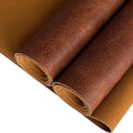1.1mm Thick Crazy Horse Texture PVC Leather Rolls Heavy Duty Synthetic Faux PU Leather for Auto Upholstery Furniture Shoes Sofas