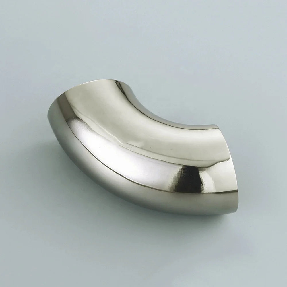 19mm-102mm SS304 Butt Weld 90 Degree   Car Exhaust Muffler Pipe Elbow Bend