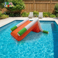 Kids Mini Inflatable Water Slides with PVC for Indoor Outdoor Swimming Pool Soft Landing Extension Safe Climbing